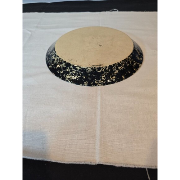 Bennington Potters Black Agate Sponge Ware 8 3/4" Side/Salad/Dessert Plate - Picture 6 of 8